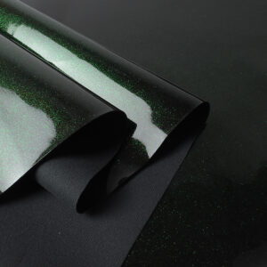 Laser Glitter Shining Dots Mirror Pu Artificial Leather For Bags Purse