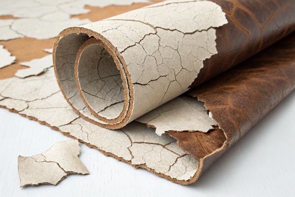 faux leather peeling vs intact