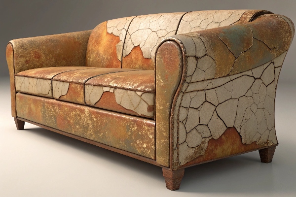 faux leather aging