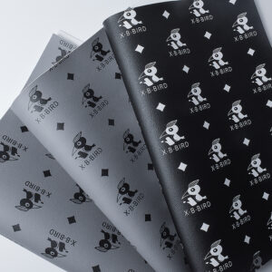 Printing Pvc Leather With Various Design Strong Oxford Backing For Cla