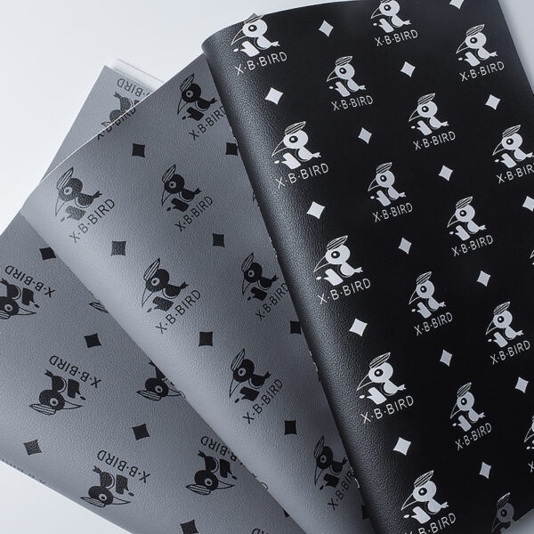 Printing Pvc Leather With Various Design Strong Oxford Backing For Cla
