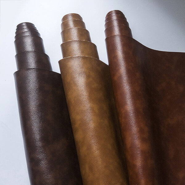 Eco Friendly Pu High Quality Artificial Leather Fashion Double Tones C - Image 2