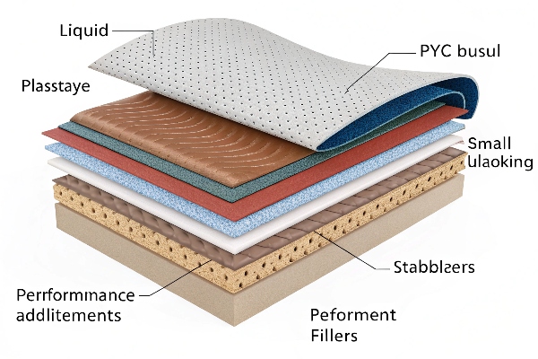 What is PVC leather made of