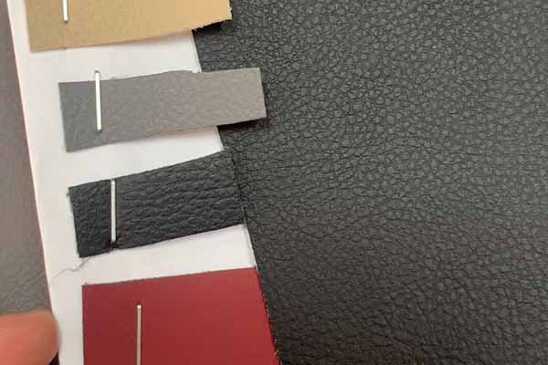 custom microfiber sample comparison