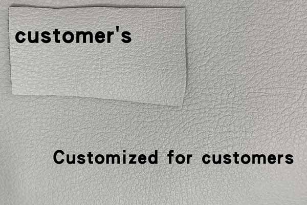 final bulk leather sample